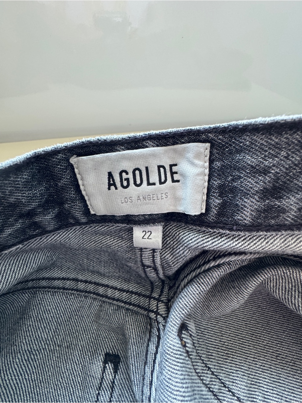 AGOLDE Low Slung Baggy Jeans Size 22 - Picture 10 of 16